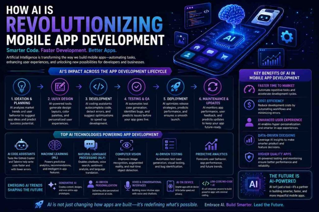 How AI is Revolutionizing Mobile App Development

